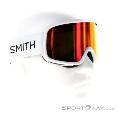 Smith Frontier Skibrille-Weiss-One Size