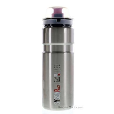 Elite Syssa Race 750ml Trinkflasche-Silber-One Size