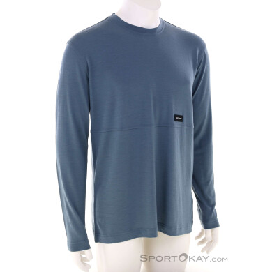 Ortovox 185 Merino Patch Herren Funktionsshirt-Blau-M