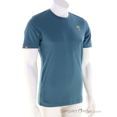 Karpos Loma Cotton Herren T-Shirt-Blau-XL