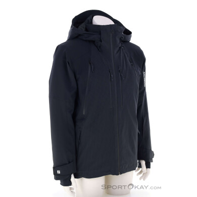 Salomon Spectral Herren Skijacke-Schwarz-M