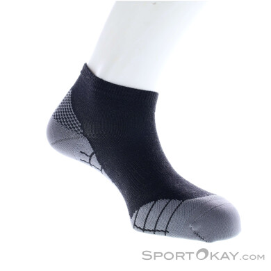 CEP Light Merino Compression Low Cut Herren Wandersocken-Schwarz-4