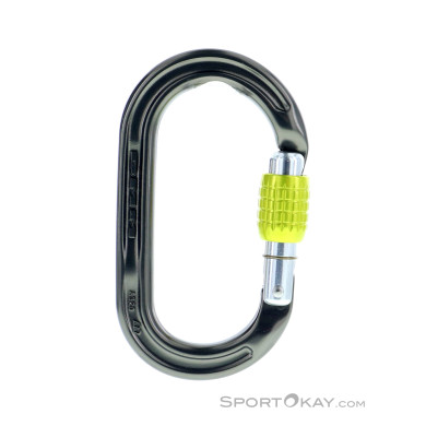 DMM Ultra O Screwgate Schraubkarabiner-Grün-One Size