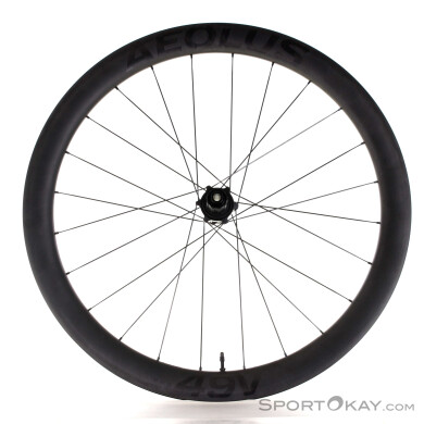 Bontrager Aeolus Pro 49V Disc TLR HR 28" Laufrad-Schwarz-28