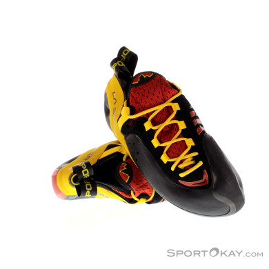 La Sportiva Genius Kletterschuhe-Rot-37