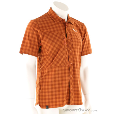Salewa Puez Dry'Ton Herren Hemd-Braun-L