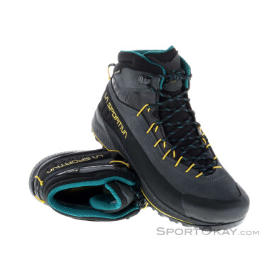La Sportiva TX4 EVO Mid GTX Herren Zustiegsschuhe Gore-Tex-Schwarz-43,5