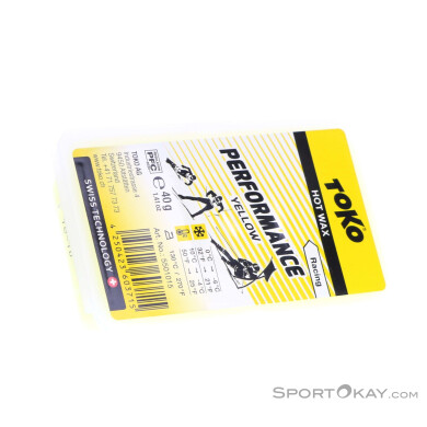 Toko Performance Yellow 40g Heisswachs-Gelb-40