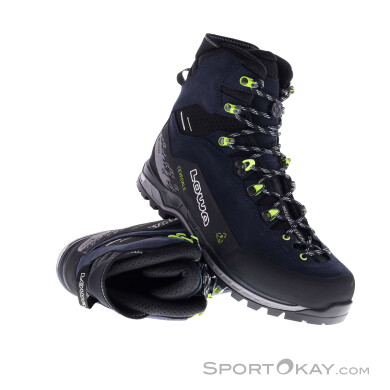 Lowa Cevedale Pro GTX Mid Herren Bergschuhe Gore-Tex-Dunkel-Blau-10