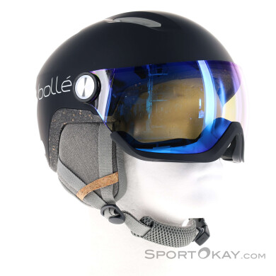 Bollé Eco V-Atmos Skihelm mit Visier-Schwarz-55-59