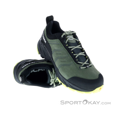 Scarpa Rush Trail GTX Damen Zustiegsschuhe-Oliv-Dunkelgrün-39