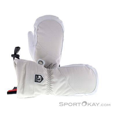 Hestra Heli Ski Female Mitt Damen Handschuhe-Weiss-6