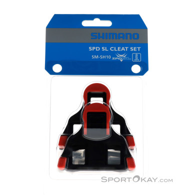 Shimano SM-SH10 0° Pedal Cleats-Schwarz-One Size