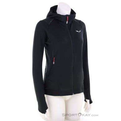 Salewa Pedroc Polarlite Damen Fleecejacke-Schwarz-36