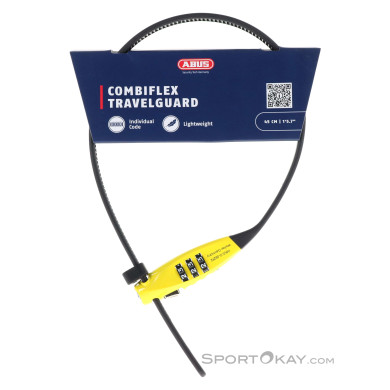 Abus TravelGuard 45cm Fahrradschloss-Gelb-45