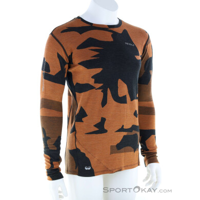 Devold Klovstien Merino Herren Shirt-Orange-M