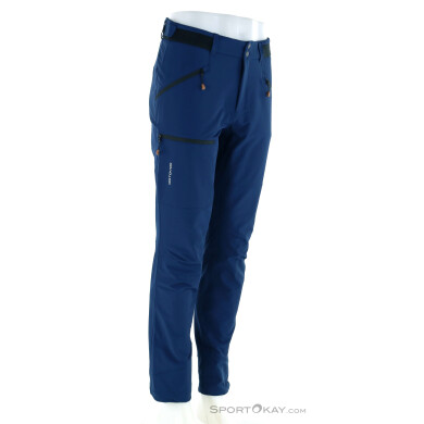 Ortovox Seceda Softshell Pants Herren Outdoorhose-Dunkel-Blau-M
