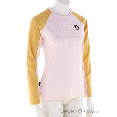 Scott Trail Vertic Pro L/S Damen Bikeshirt-Pink-Rosa-S