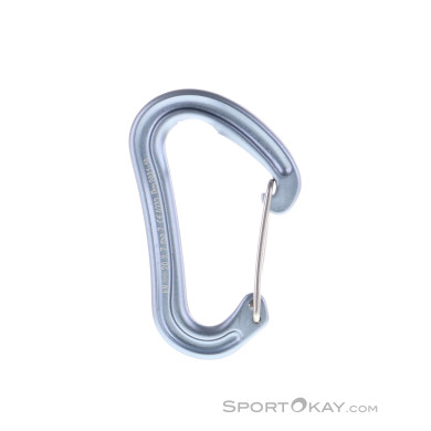Edelrid Nineteen G Schnappkarabiner-Silber-One Size