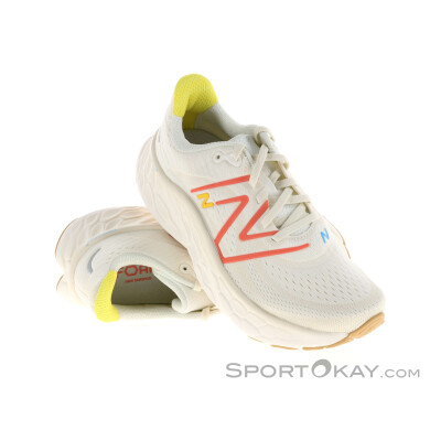 New Balance More v4 Damen Laufschuhe-Weiss-9