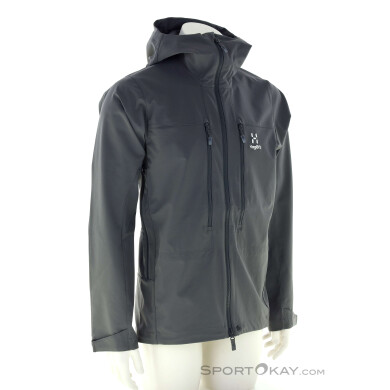 Haglöfs Roc Sight Softshell Herren Outdoorjacke-Anthrazit-S