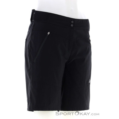 Löffler EVO-E CSL Damen Bikeshort mit Innenhose-Schwarz-38