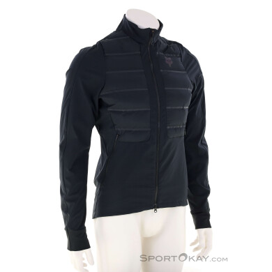 Fox Hybrid Flexair Fire Lunar Herren Bikejacke-Schwarz-L