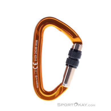 Grivel Plume Nut K3N Schraubkarabiner-Orange-One Size