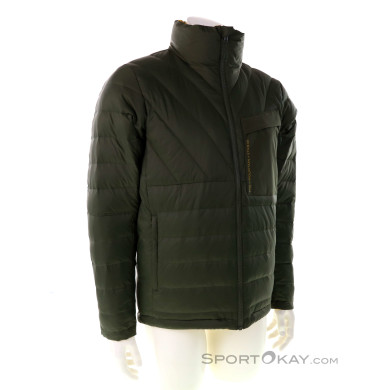 The Mountain Studio Reversible Down Outdoorjacke-Oliv-Dunkelgrün-S