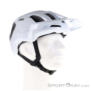 POC Axion Race MIPS MTB Helm-Weiss-M