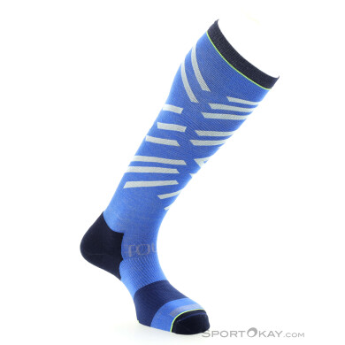 Ortovox Ski Tour Long Herren Skisocken-Blau-39-41