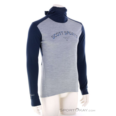 Scott Defined Merino Hoody Herren Sweater-Grau-L