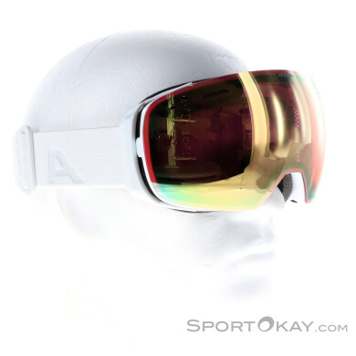 Alpina Granby QVM Skibrille-Gold-One Size
