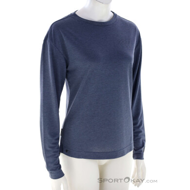 ION Seek AMP L/S Damen Bikeshirt-Dunkel-Blau-M