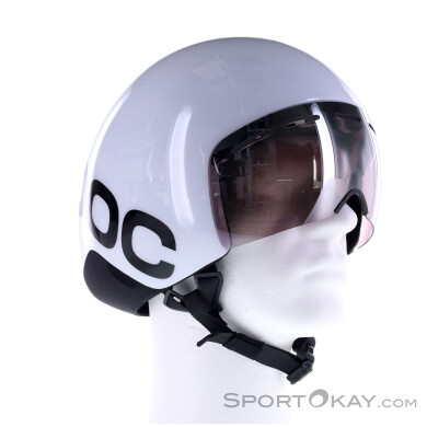 POC Cerebel Rennradhelm-Weiss-M