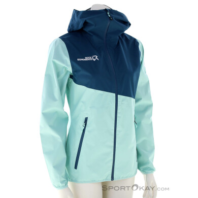 Rock Experience Great Roof Hoodie Damen Outdoorjacke-Blau-M