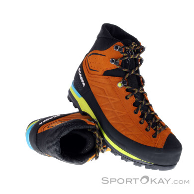 Scarpa Zodiac Tech GTX Herren Wanderschuhe Gore-Tex-Orange-42,5