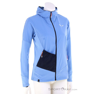 Salewa Pedroc Wind Damen Fleecejacke-Blau-40