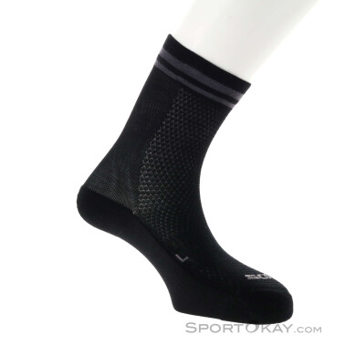 Scott Merino Crew Bikesocken-Schwarz-M