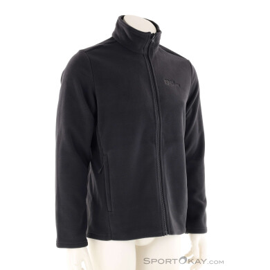 Jack Wolfskin Winterstein FZ Herren Fleecejacke-Schwarz-M
