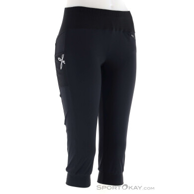 Montura Sound 3/4 Pants Damen Leggings-Schwarz-M