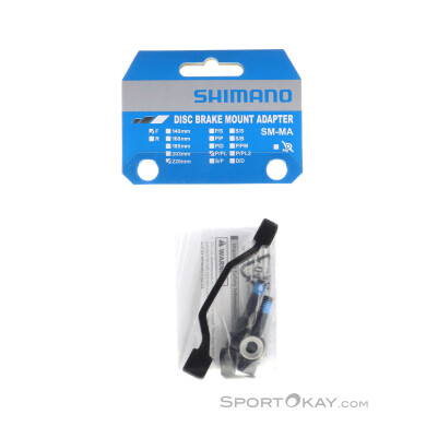 Shimano SM-MA 220mm VR P/PL Bremsadapter-Schwarz-One Size