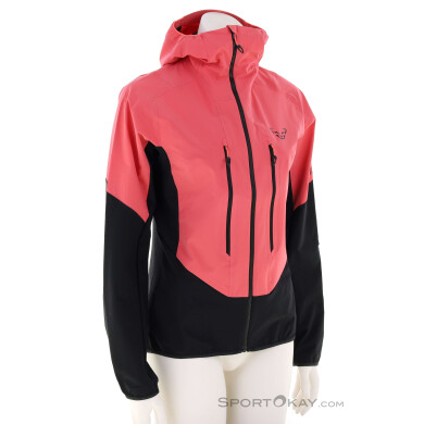 Dynafit Blacklight Softshell Damen Tourenjacke-Pink-Rosa-S