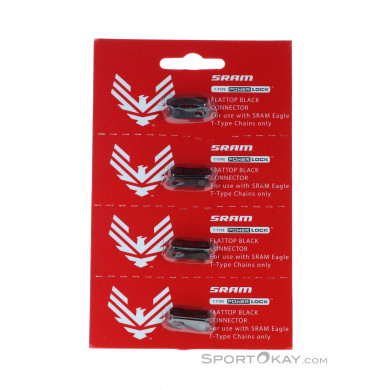 Sram PowerLock T-Type Set 12-Fach Kettenschloss-Grau-One Size