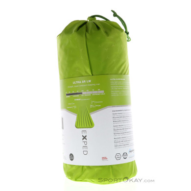 Exped Ultra 5R Synmat LW 197x65cm Isomatte-Hell-Grün-LW