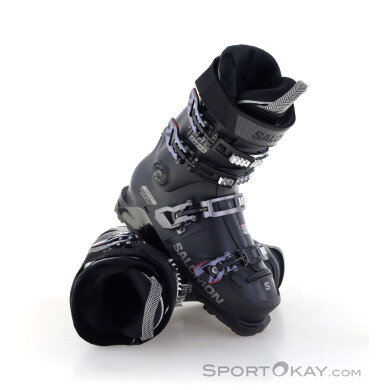 Salomon S/Pro Supra Sport 90 Damen Skischuhe-Schwarz-25,5
