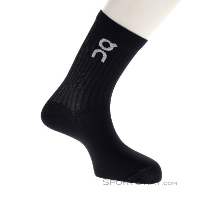 On Logo Sock High 3P Socken-Schwarz-XS