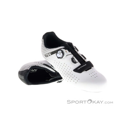 Northwave Core Plus 2 Herren Rennradschuhe-Weiss-45
