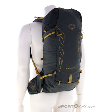 Osprey Talon Velocity 20 22l Rucksack-Dunkel-Grau-L-XL