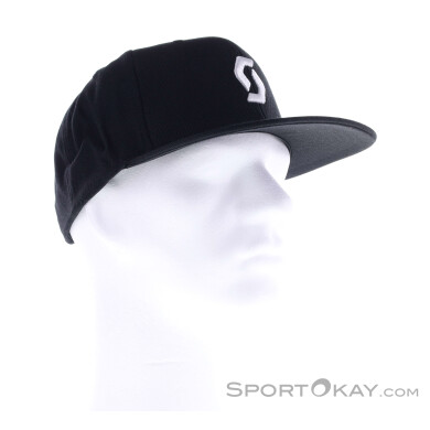 Scott Flat Brim Schildmütze-Schwarz-One Size